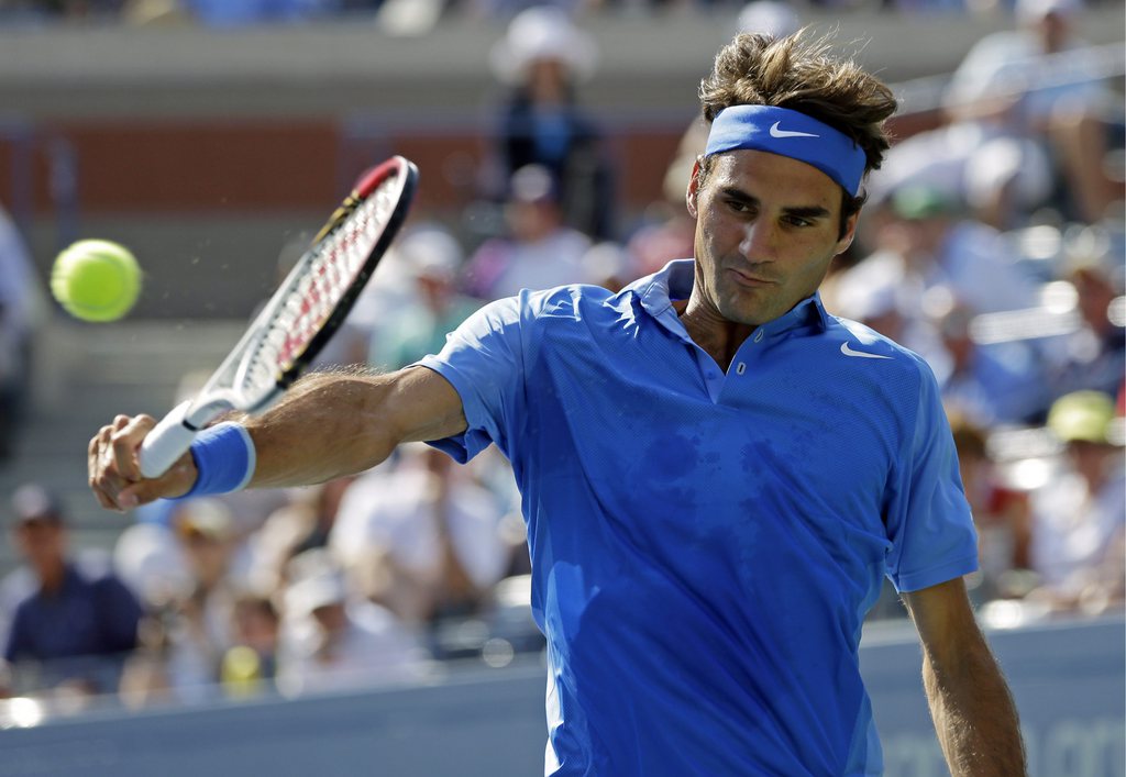 Roger Federer a connu une mise en jambes aisée à l'US Open. Le quintuple vainqueur de l'épreuve s'est imposé 6-3 6-2 7-5 face au Slovène Grega Zemlja.