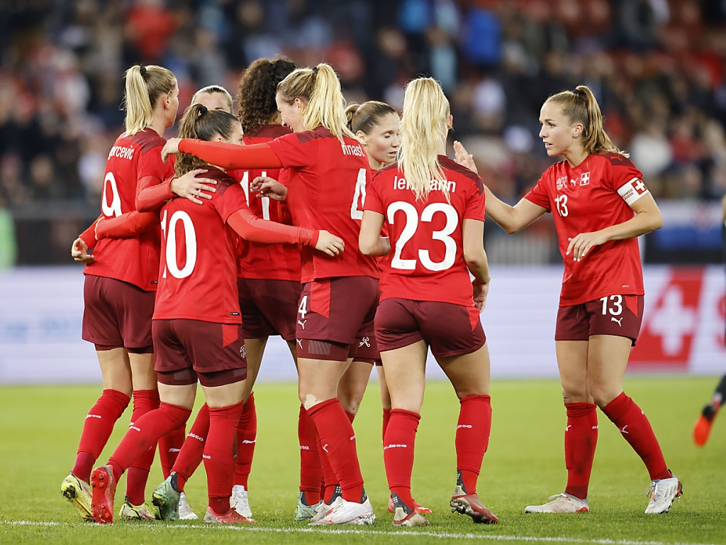 La Suisse conserve sa première place du groupe avec désormais un goal average de 17-1.