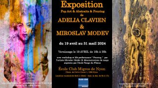 Exposition  Adelia Clavien & Miroslav Modev