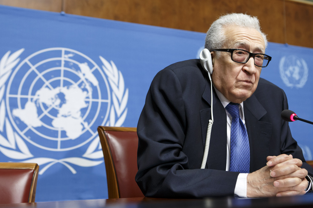 Le médiateur envoyé par l'ONU pour la Syrie Lakhdar Brahimi est amer. Les négociations ont été vaines lors de la conférence Genève 2.  