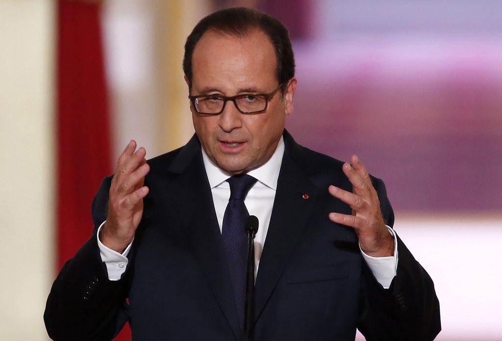Francois Hollande a donné sa conférence de presse bisannuelle ce jeudi à l'Elysée.