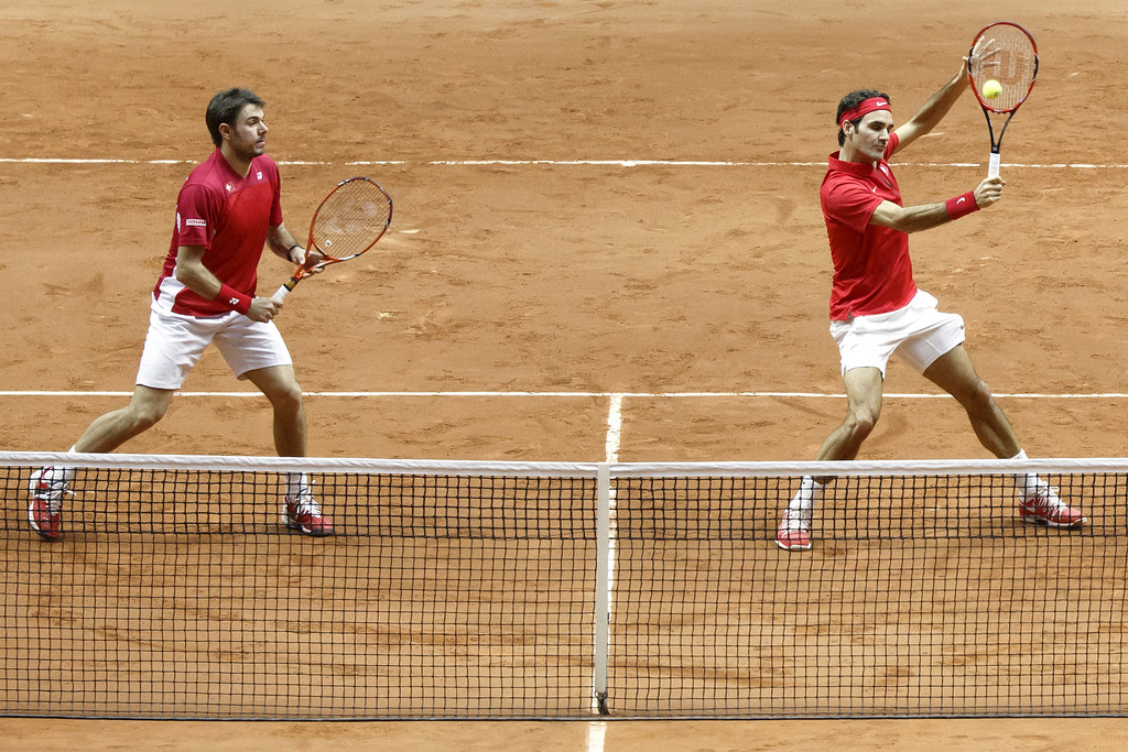 Roger Federer et Stanislas Wawrinka ont offert leur deuxième point à la Suisse.
