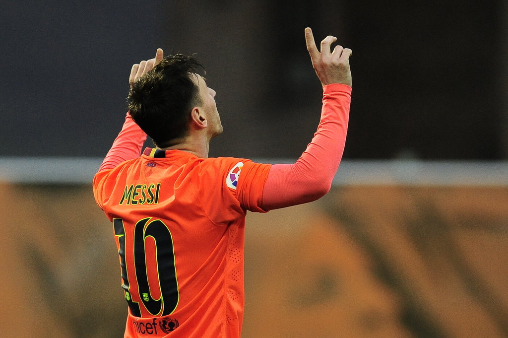Lionel Messi a inscrit son 32e but de la saison en Liga. 