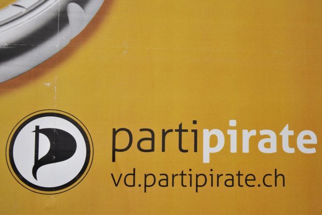 Parti Pirate Suisse contre l'adhésion à l'UE.