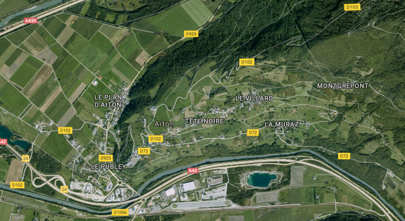 La prison d'Aiton, en Savoie, en France voisine, a vu une mutinerie éclater en son sein. 