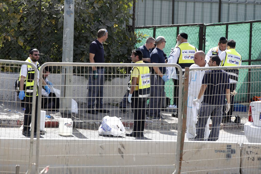 La fusillade s'est produite à proximité du quartier général de la police israélienne. 