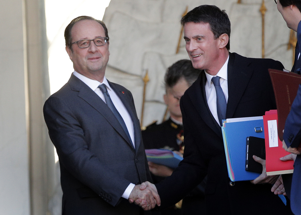 Manuel Valls a aussi promis de poursuivre l'action du gouvernement.