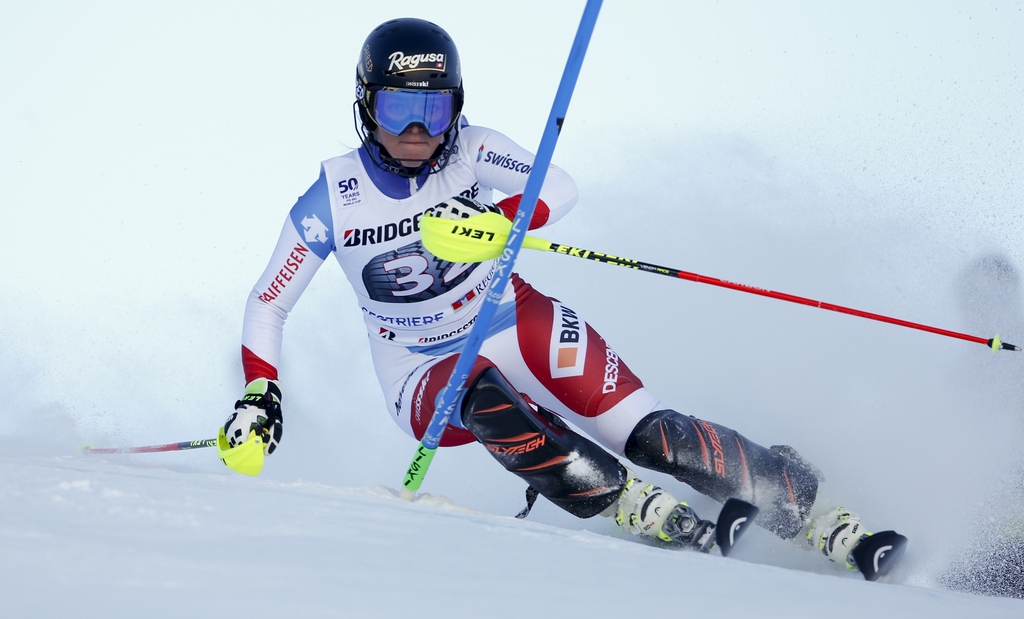 Lara Gut a démontré qu'il faudrait à nouveau compter avec elle ce week-end à Val d'Isère.