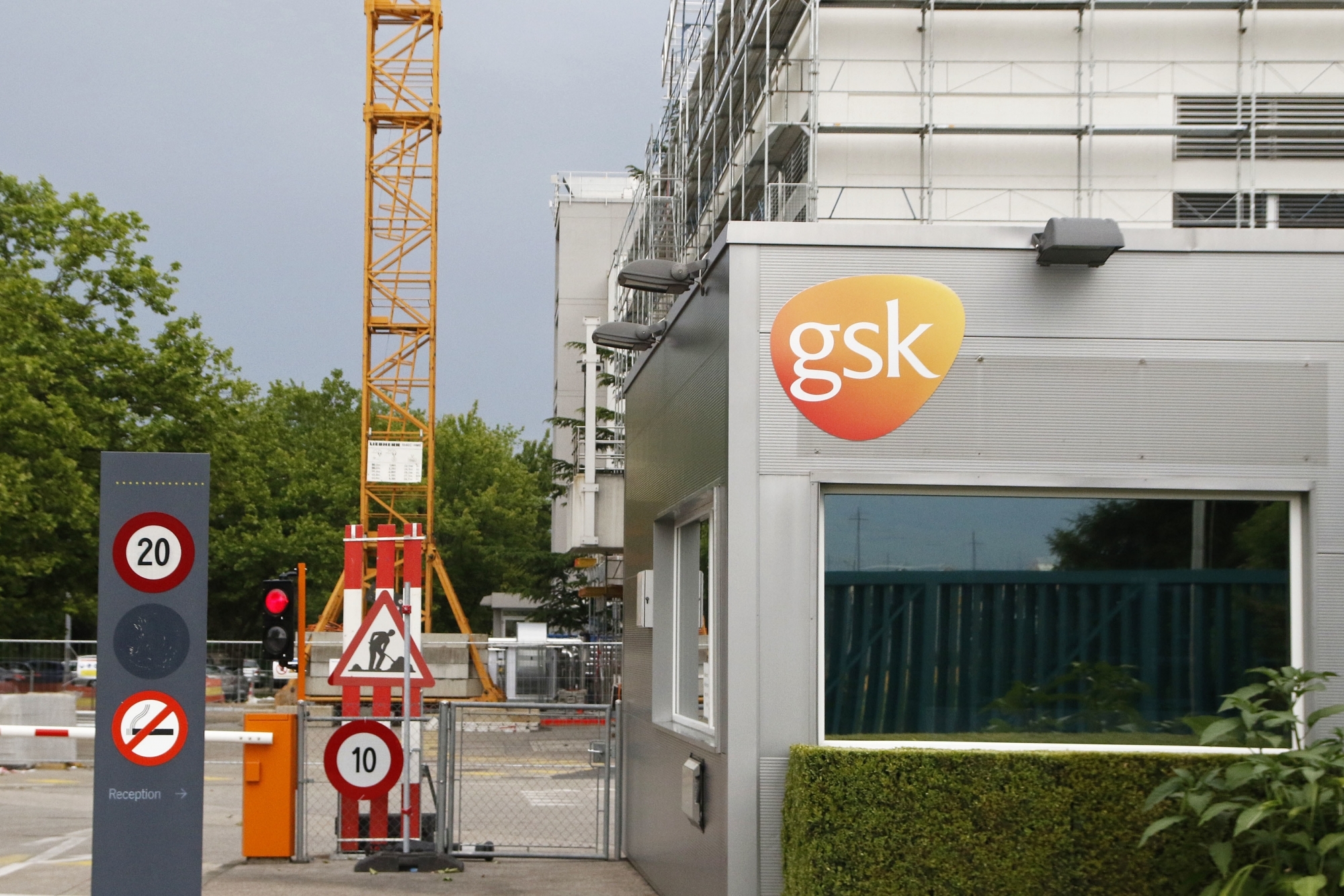 L'activité sur le site de GSK à Prangins est maintenue.