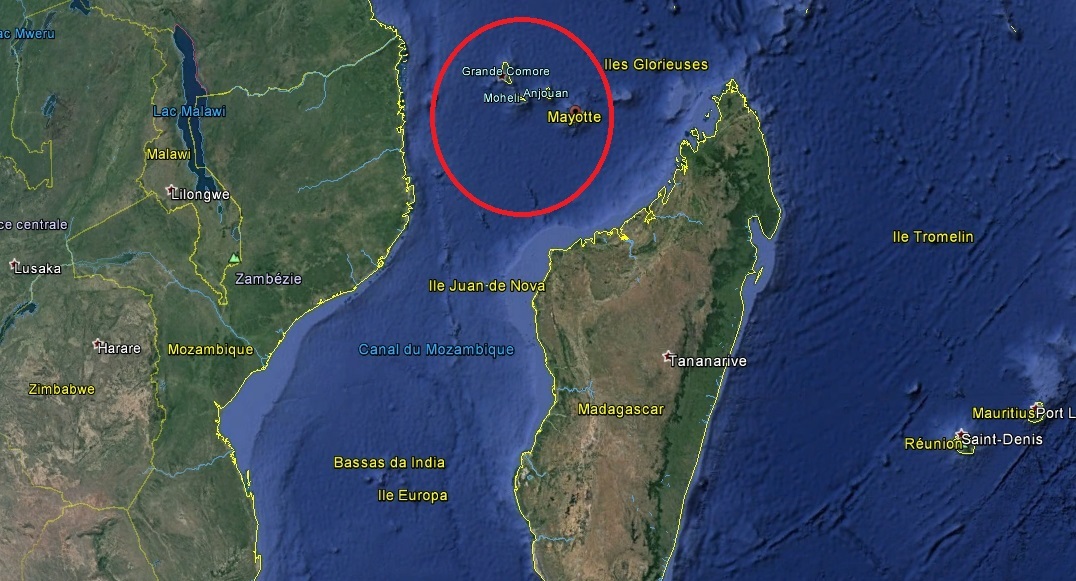 Le drame s'est produit à proximité d'une plage au nord-est de l'île française de Mayotte.