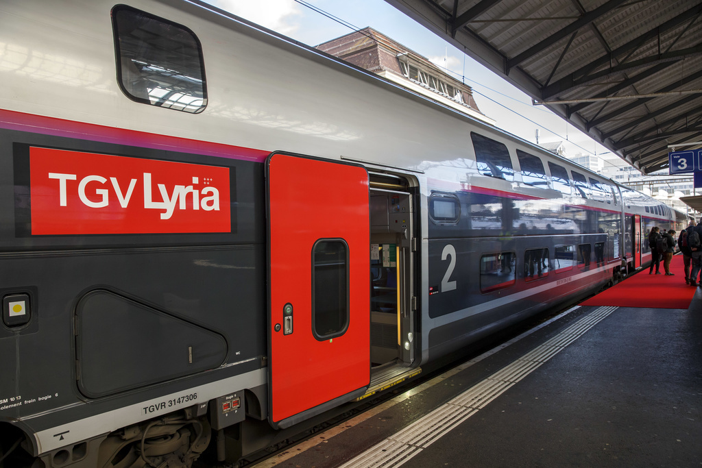 Le TGV Lyria continuera à relier la capitale française à Genève ou Zurich (illustration).