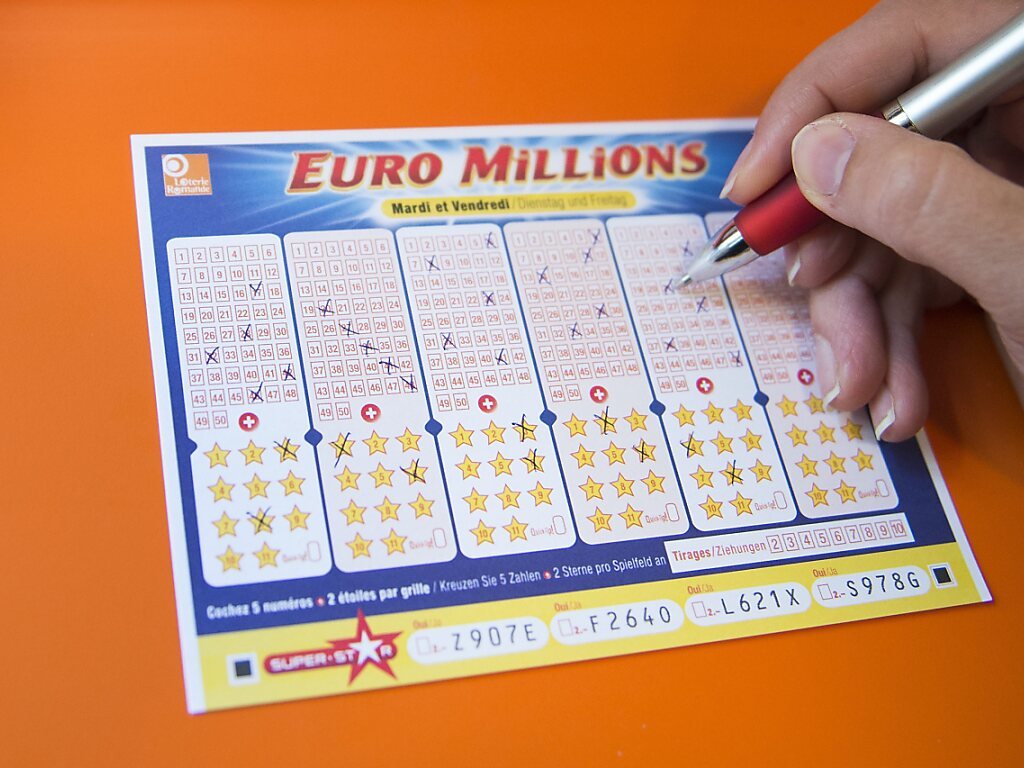 Le tirage de l'Euro Millions a fait mardi un chanceux: il remporte 47,3 millions de francs (archives).