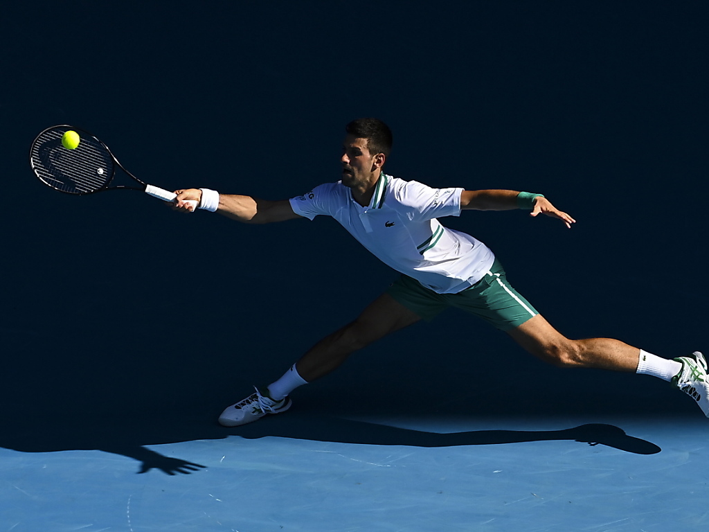 Novak Djokovic: un deuxième tour compliqué face à Frances Tiafoe.