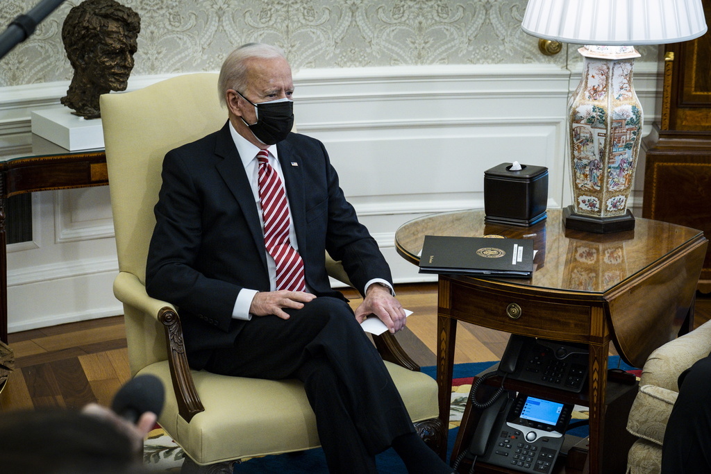Joe Biden promettra d'ailleurs vendredi, à l'occasion de cette réunion du G7, quatre milliards de dollars pour le dispositif Covax, a indiqué jeudi la Maison Blanche (ARCHIVE).