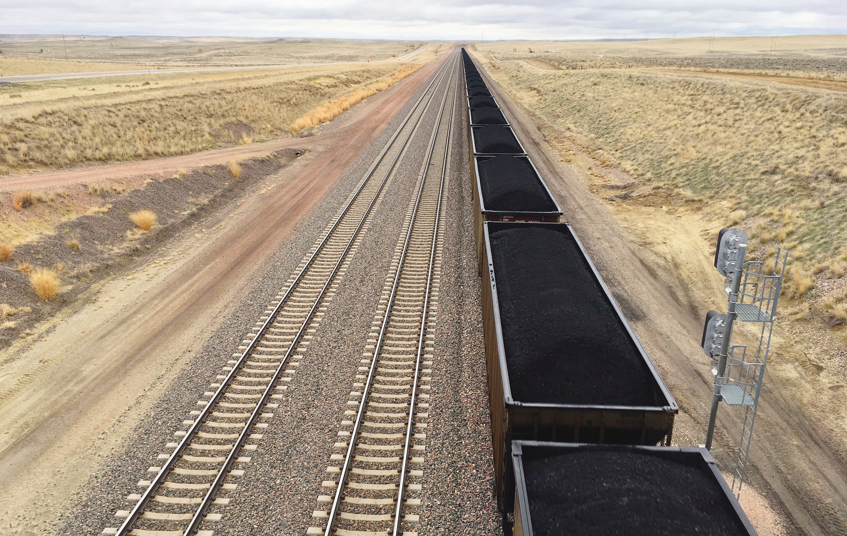 Des transports de charbon aux Etats-Unis.