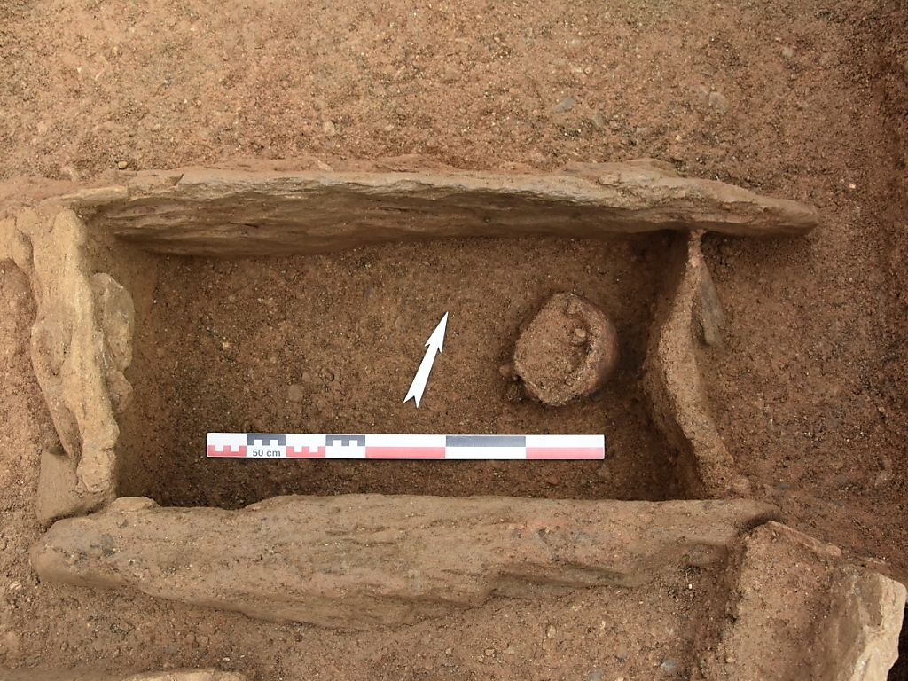 Des éléments crâniens ont été retrouvés dans trois tombes.