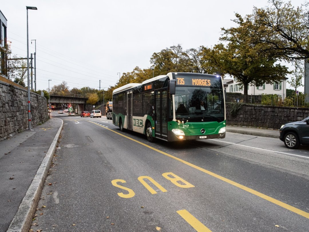 Les bus MBC seront plus nombreux à circuler entre Allaman et Etoy aux heures de pointe.