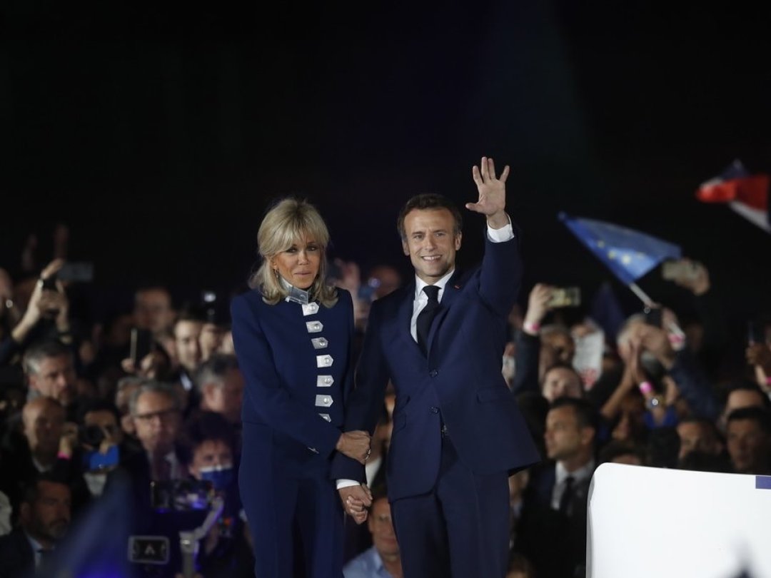 Emmanuel Macron a été réélu avec 58,5% des voix au second tour.