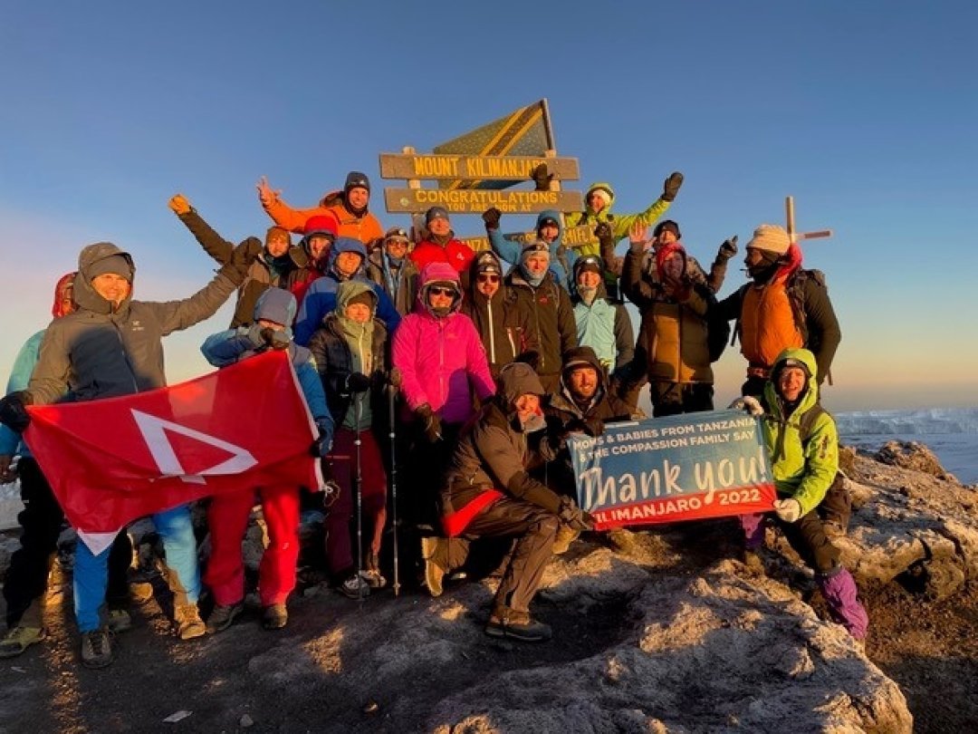 22 des 23 Suisses sont arrivés au sommet du Kilimandjaro.