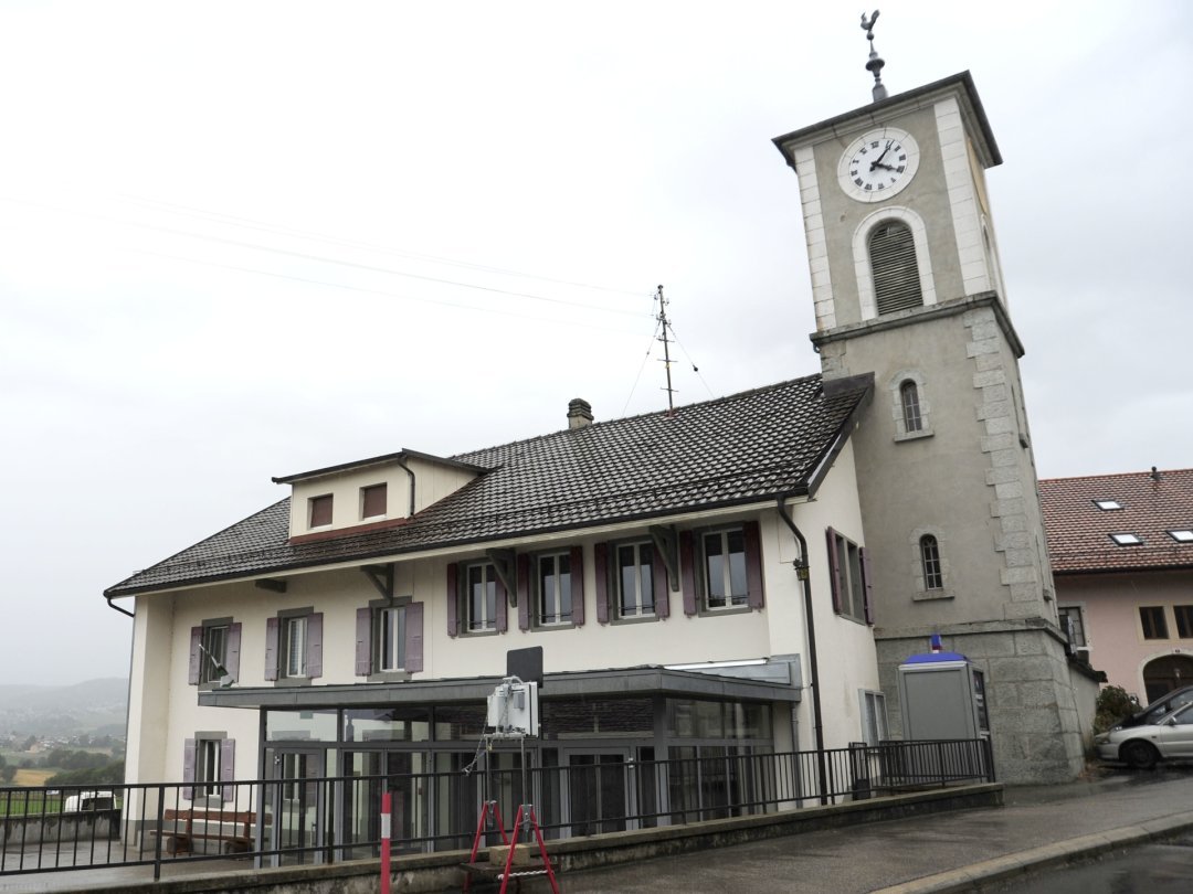 Une nouvelle municipale a été élue tacitement ce lundi à Burtigny. Ici, l'administration communale.