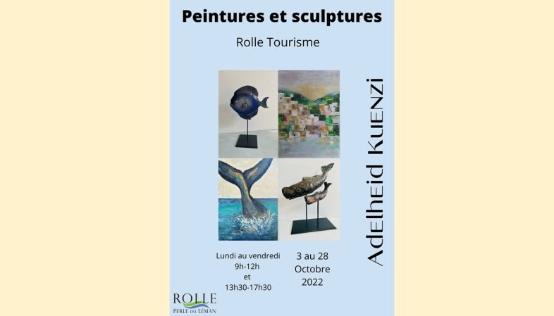 Exposition-Peintures et Sculptures-Rolle Tourisme
