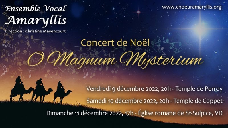 Concert de Noël - Ensemble Vocal Amaryllis