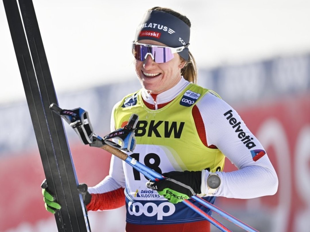Nadine Fähndrich a remporté l'épreuve sprint de Val Müstair en ouverture du Tour de Ski.