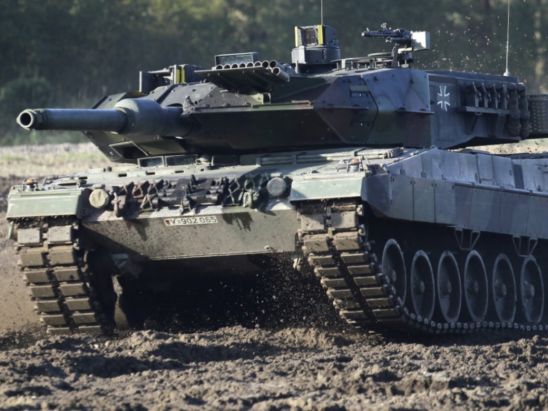 Le char lourd Leopard 2 est une arme de renommée mondiale.