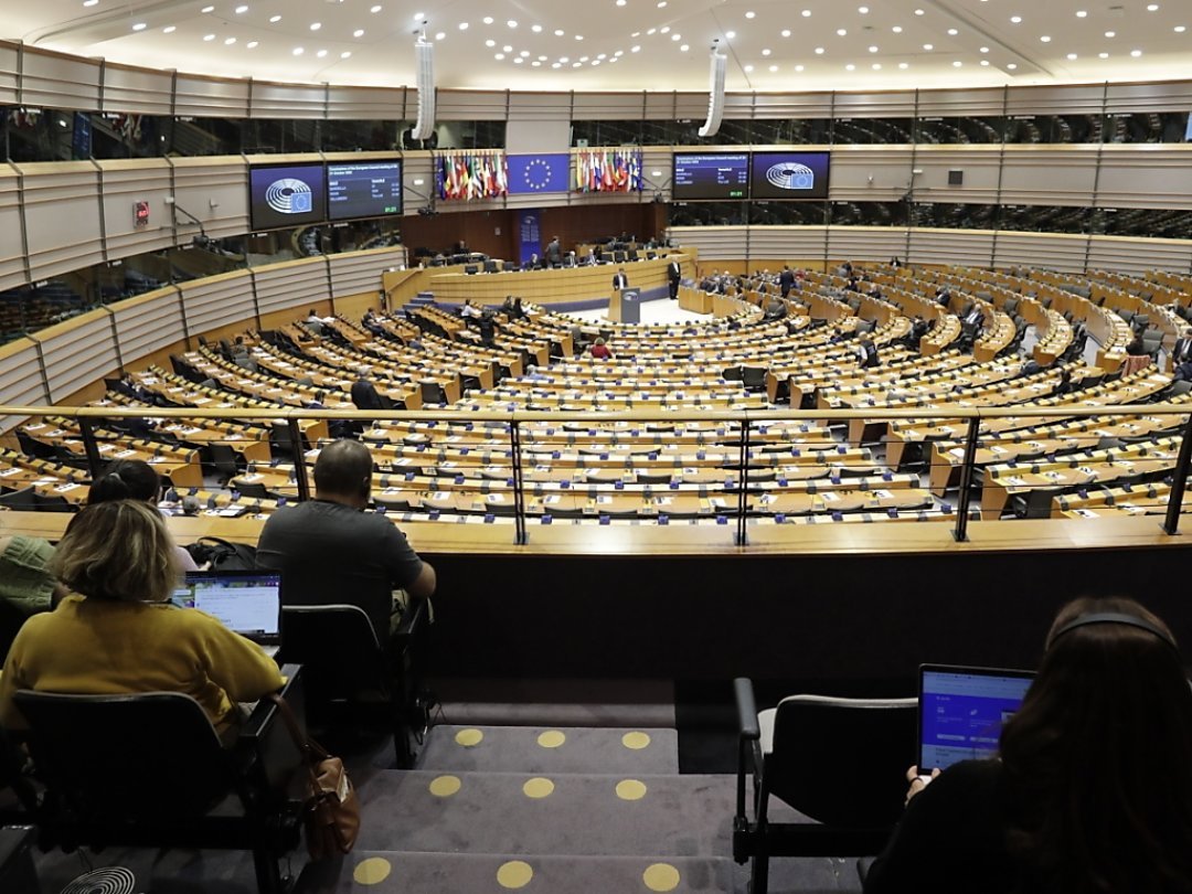 Le Parlement européen à Bruxelles dans la tourmente (illustration).