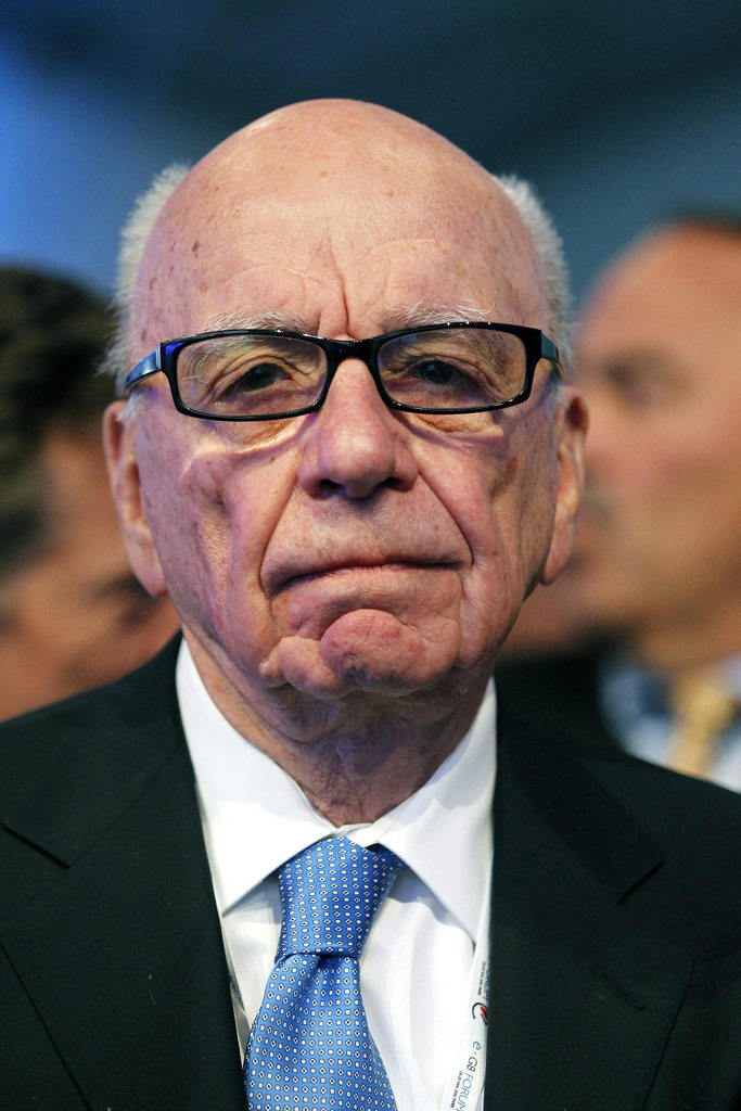 Rupert Murdoch, propriétaire du tabloïd anglais.