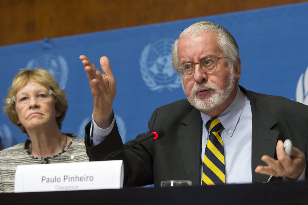 Le président de la Commission d'enquête de l'ONU sur la Syrie, Paulo Pinheiro, a affirmé ce lundi que les experts avaient trouvé des preuves flagrantes d'utilisation de gaz sarin.