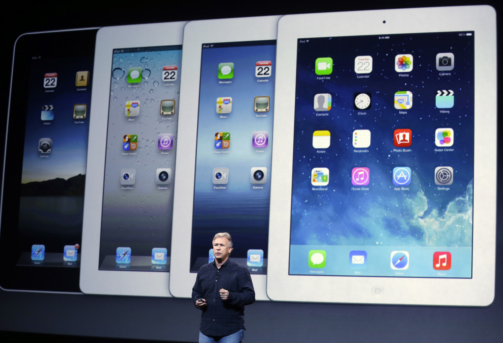 La nouvelle tablette serait 20% plus fin que l'actuel grand iPad classique et 28% moins lourd.