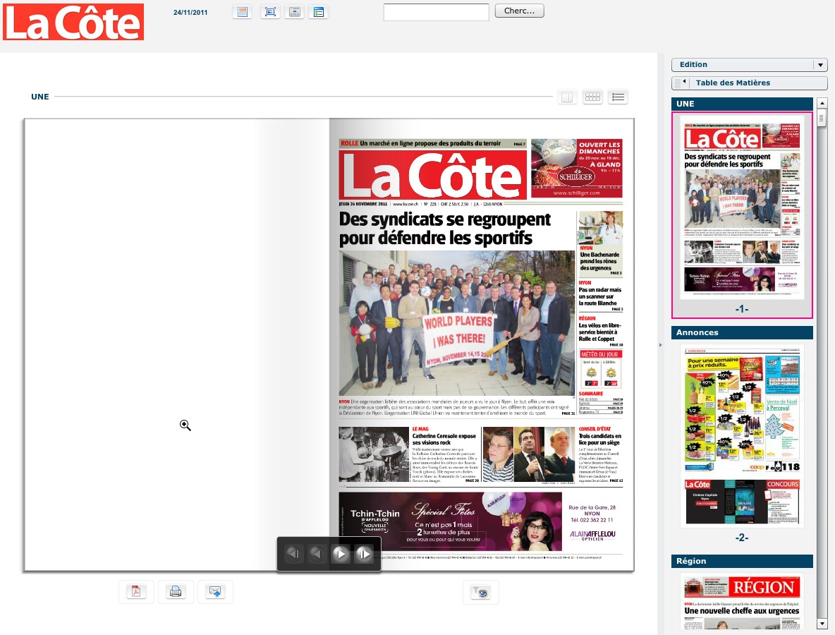 E-paper La Côte