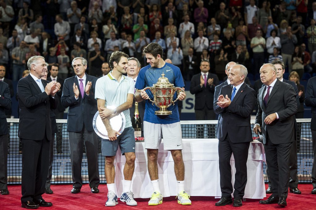 Dimanche passé à Bâle, Juan Martin Del Potro avait privé Roger Federer du titre.