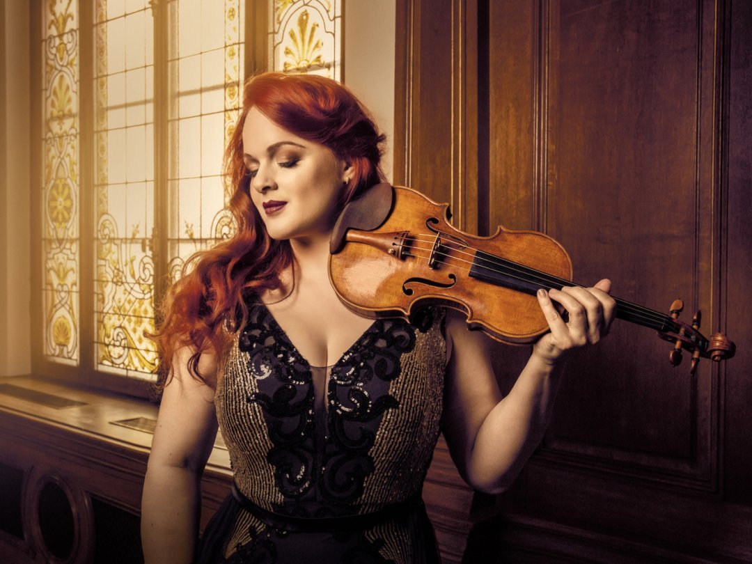 La violoniste renommée Rachel Kolly jouera sur son Stradivarius ce vendredi soir à Nyon, entre autres la chaconne de Bach, tirée de la partita numéro 2.