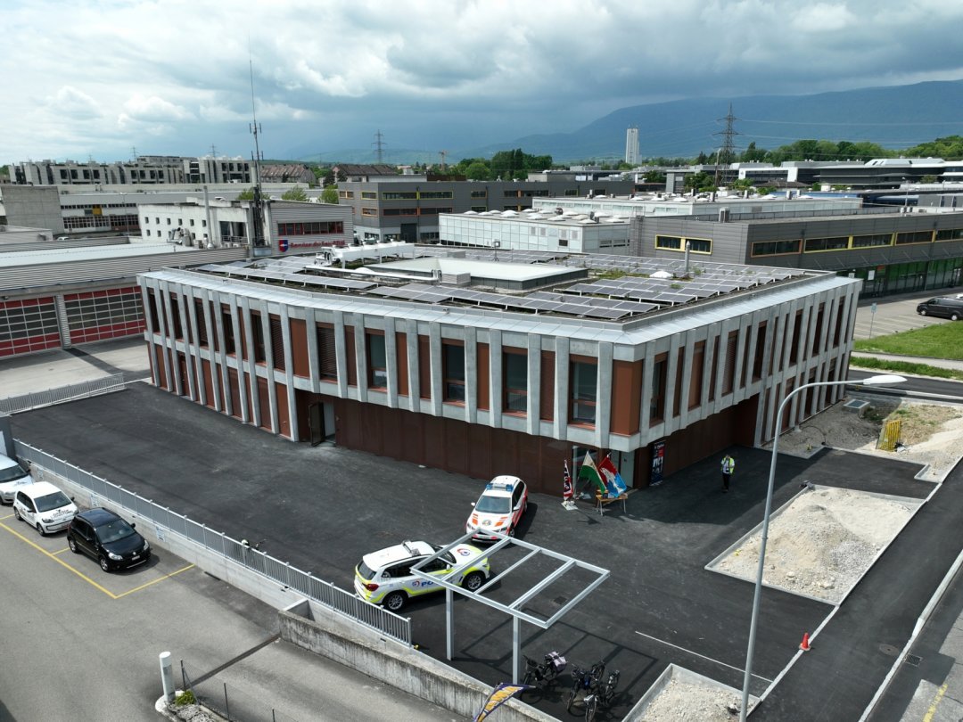 Avec le SDIS Nyon-Dôle et le nouveau Centre de polices, Champ-Colin abrite le "pôle sécurité" de la Ville de Nyon.