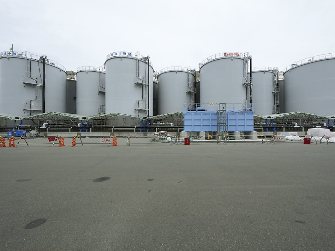 Plus de 1,3 million de m3 d'eaux usées sont stockées sur le site de la centrale de Fukushima Daiichi (archives).