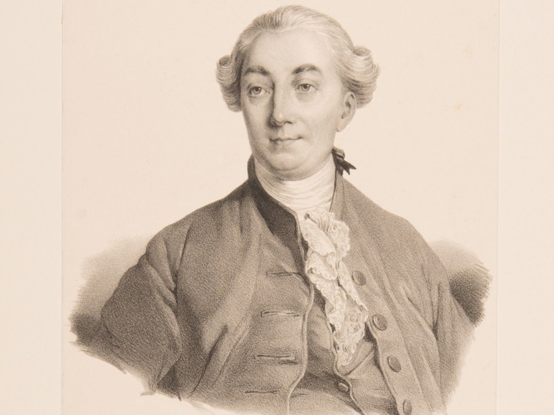 Jacques Necker était l'un des prestigieux invités du baron Louis-François Guiguer.