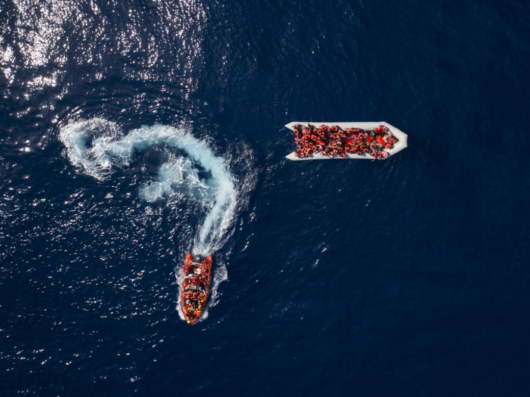 La Méditerranée centrale est une route migratoire très dangereuse empruntée par des personnes fuyant le continent africain. (Illustration)