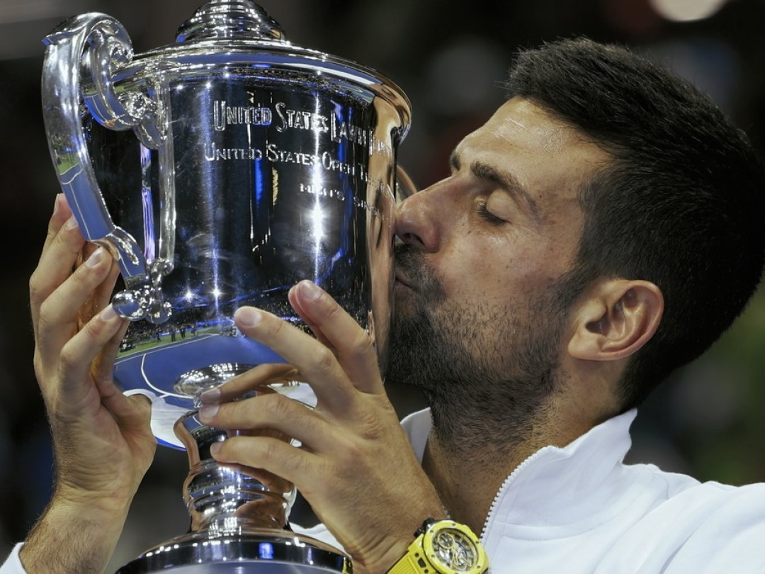 Djokovic affiche désormais 24 titres majeurs à son palmarès.