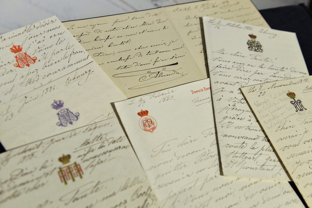 Ces lettres du 19e siècle ont été mises en vente par un citoyen américain