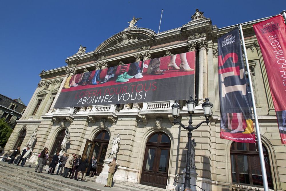 Le Grand Théâtre de Genève sera fermé pour travaux de juin 2015 à l'été 2017.