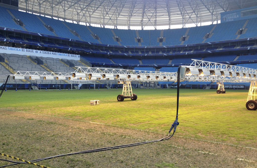 Le stade de Porto Alegre risque d'être rayé de la liste des lieux de rencontres. 