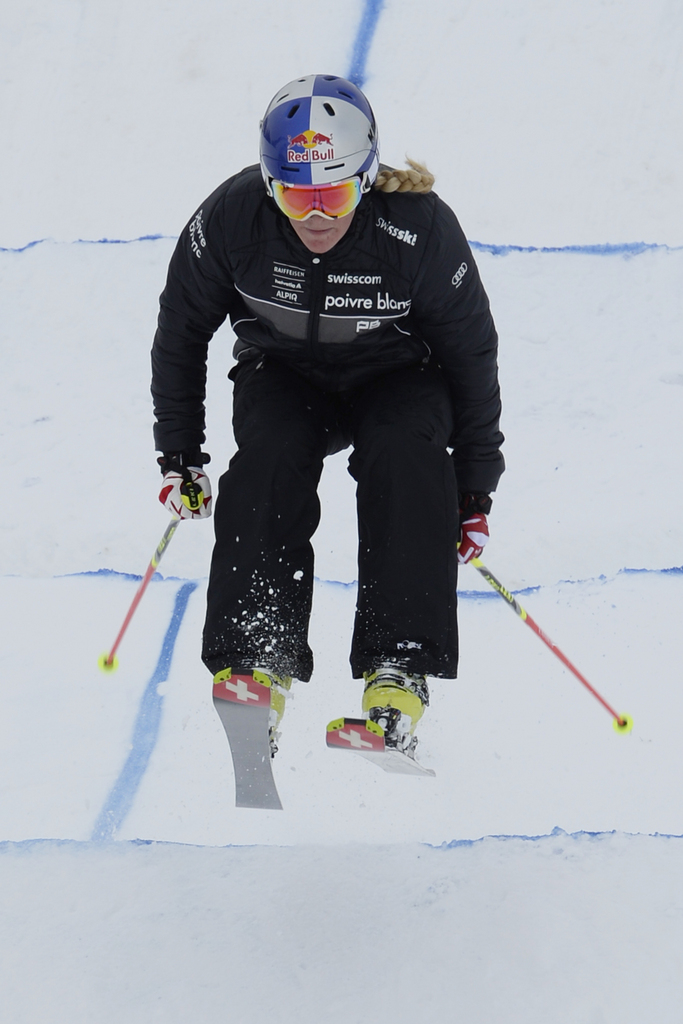 Fanny Smith est l'une de nos trois chances de médaille dans ce skicross.
