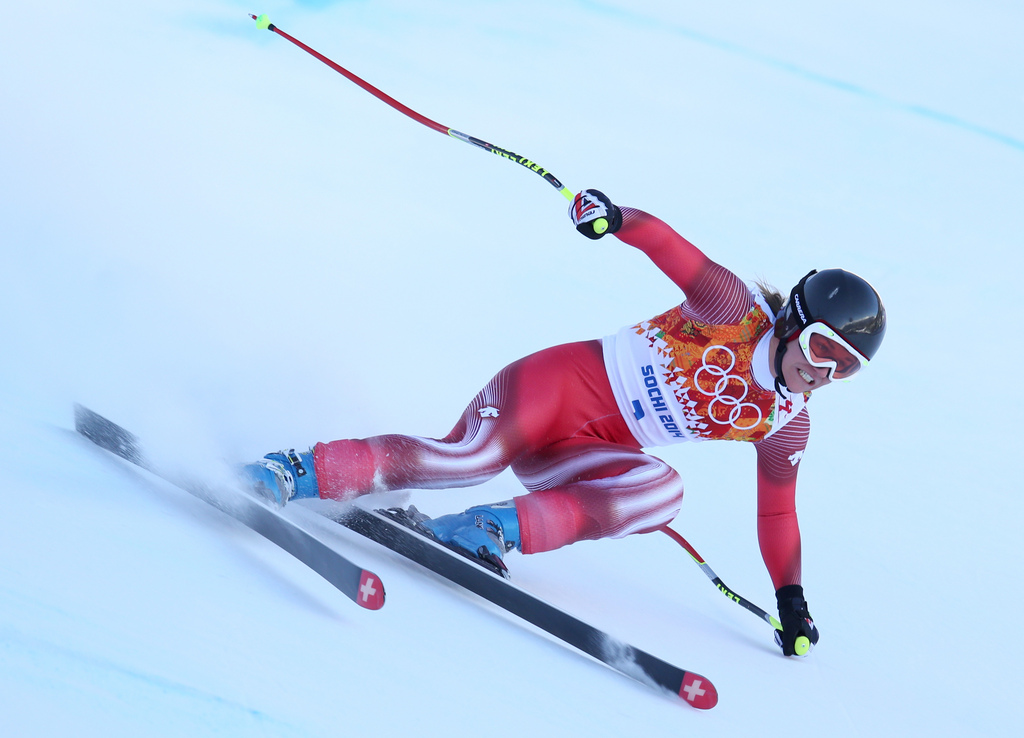 Fabienne Suter makes est la troisième Suissesse qualifiée pour la descente olympique.