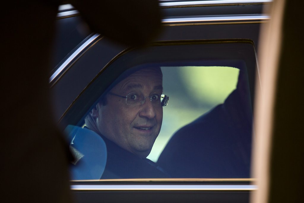 François Hollande en voyage diplomatique aux Etats-Unis.