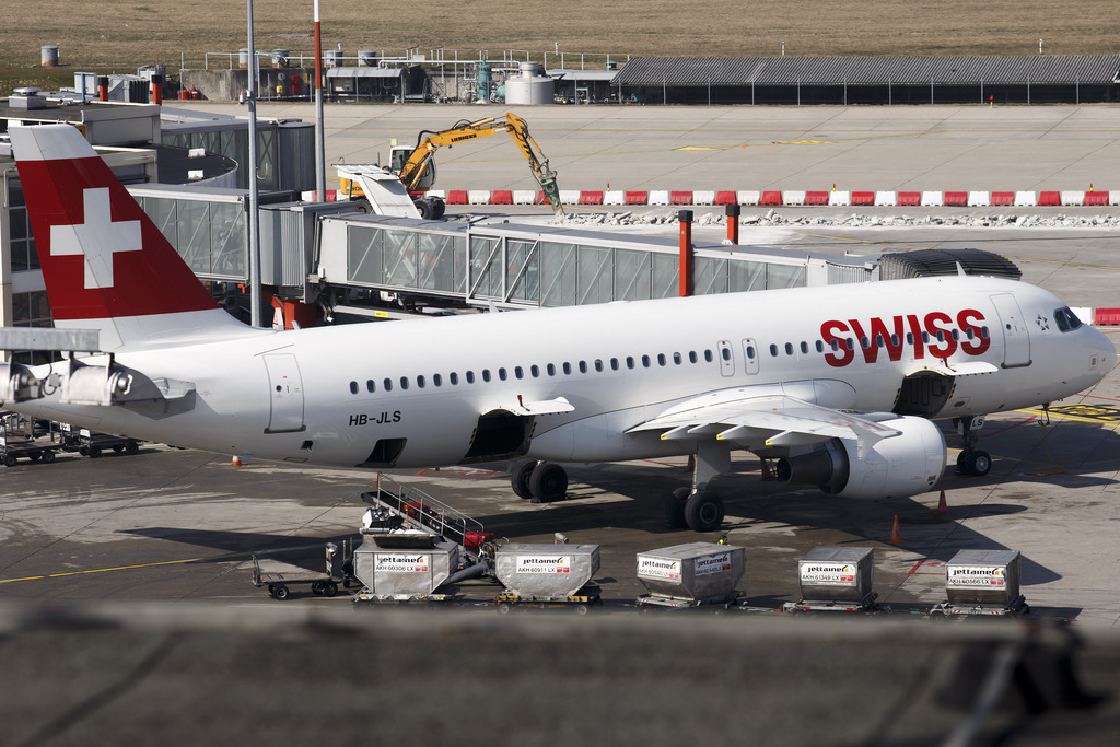 Un appareil de Swiss qui reliait Zurich à Malaga, en Espagne, a dû être détourné à Genève pour raisons médicales. (Illustration)