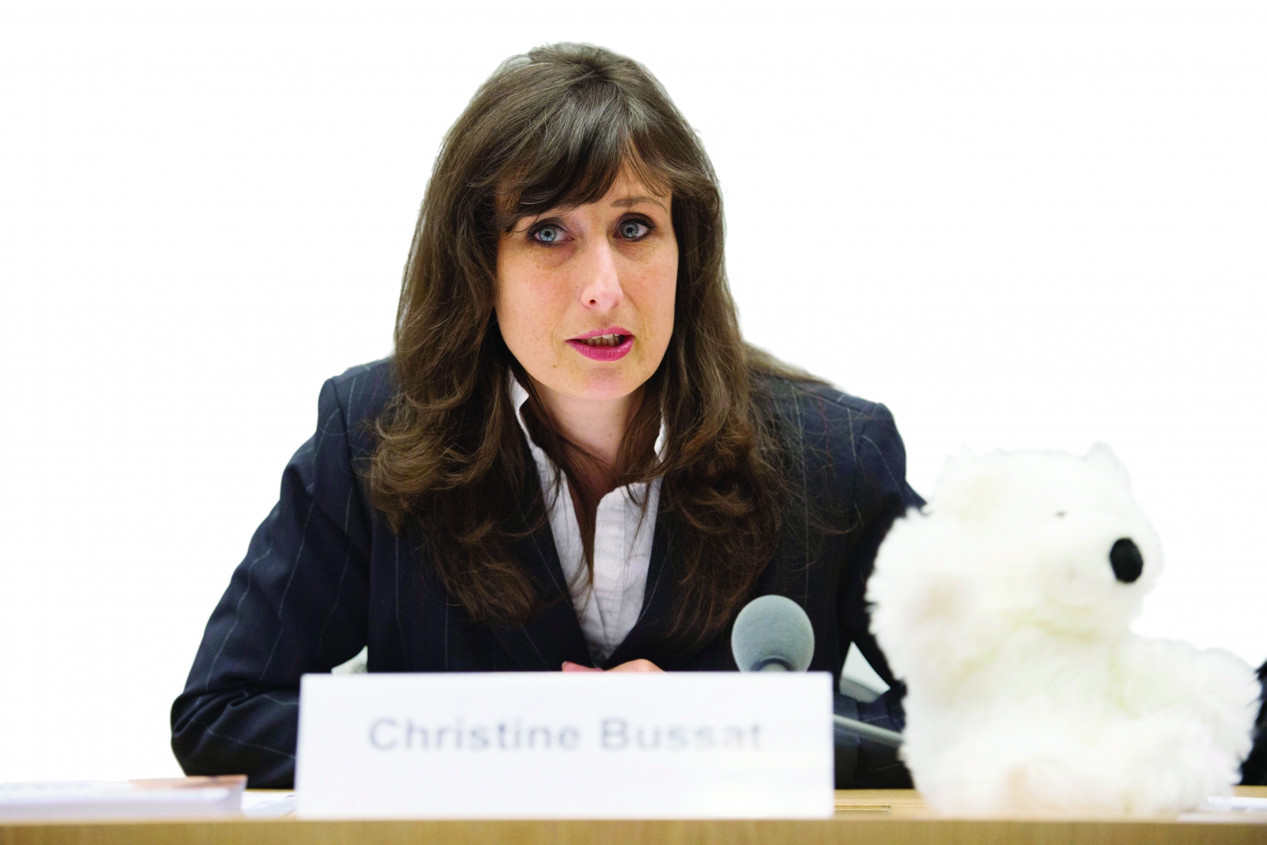 Christine Bussat, fondatrice de l'association Marche Blanche.