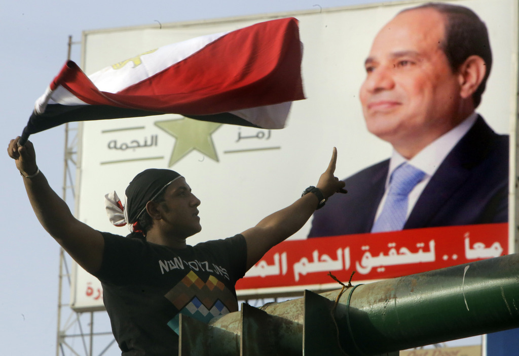 Le maréchal Sissi dirigeait déjà de facto l'Égypte, depuis la destitution de Mohamed Morsi.