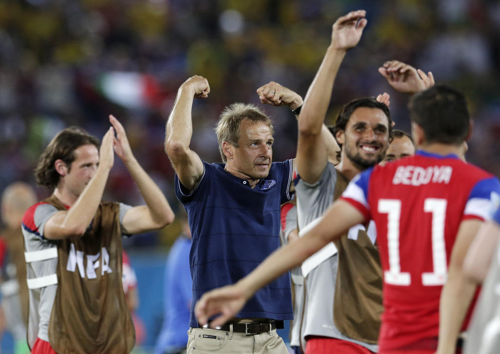 Belle soirée pour les Allemands ce lundi: la Mannschaft a écrasé le Portugal 4-0 et les USA de Jürgen Klinsmann ont battu le Ghana 2-1.